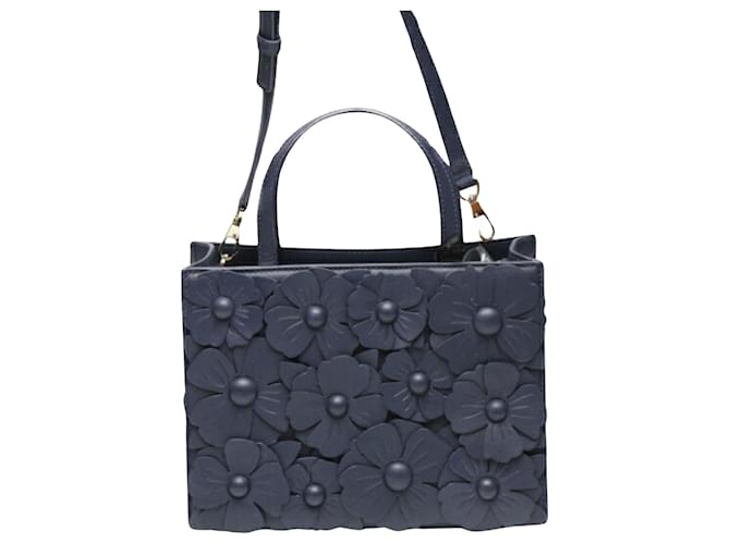 Kate Spade Navy blue Leather  ref.1183568