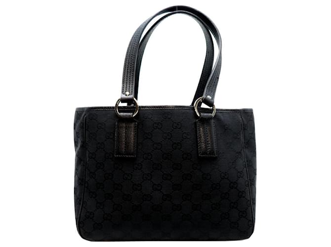 Gucci GG Canvas Black Cloth  ref.1183685
