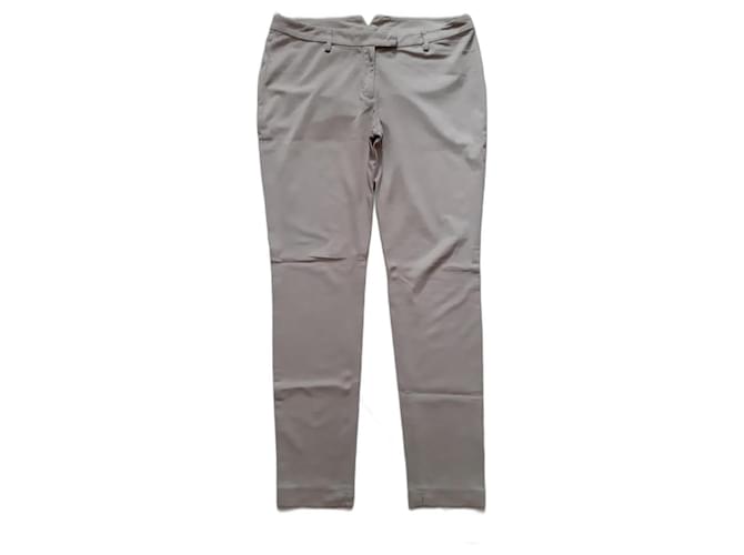 Moncler Pants, leggings Beige Cotton  ref.1183689