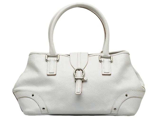BURBERRY White Leather  ref.1183712