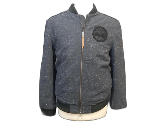 Timberland Blazers Jackets Grey Wool  ref.1183718