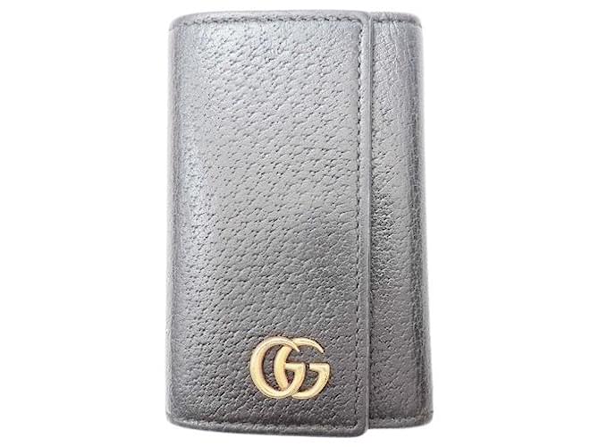 Gucci GG Marmont Black Leather  ref.1183720
