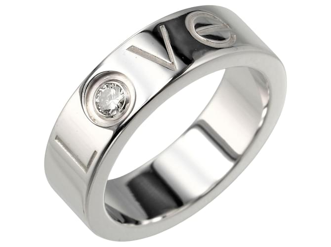 Cartier Love Silvery White gold  ref.1183743