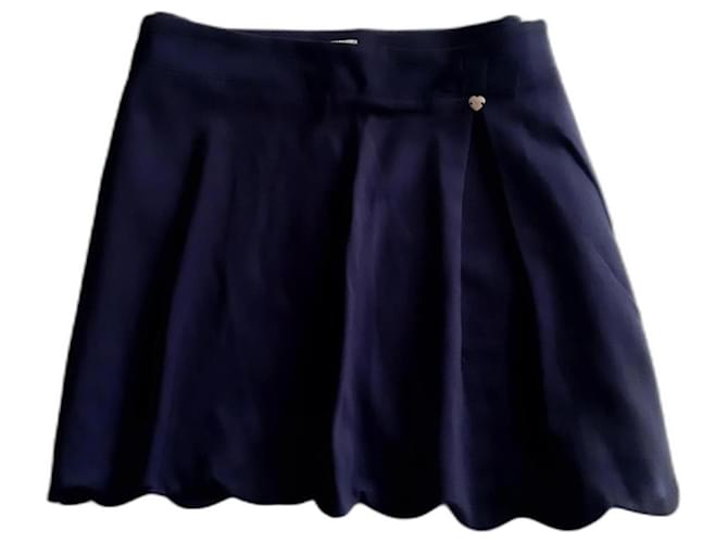 Armani Skirts Navy blue Viscose  ref.1183819