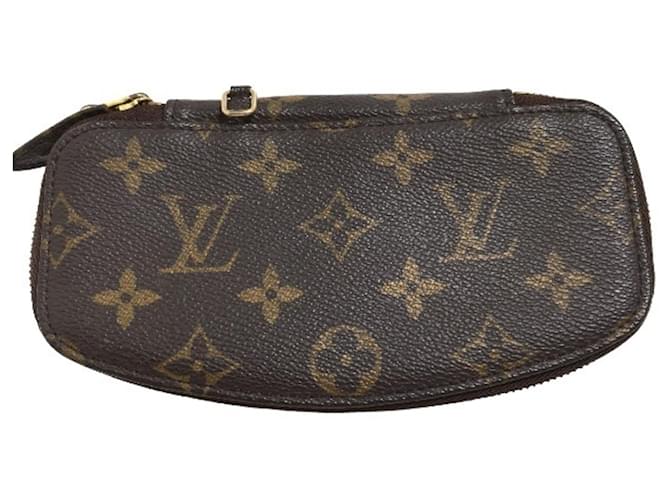 Louis Vuitton Jewelry case Brown Cloth  ref.1183834