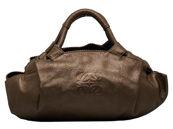 Loewe Nappa Brown Leather  ref.1183846