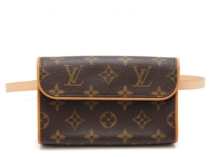 Louis Vuitton Florentine Brown Cloth  ref.1183847
