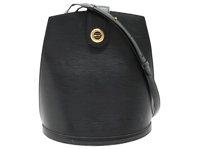 Louis Vuitton Cluny Negro Cuero  ref.1183985