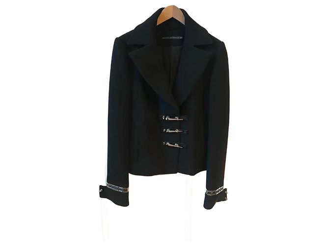 ANTHONY VACCARELLO Jackets T.FR 36 Polyester Black