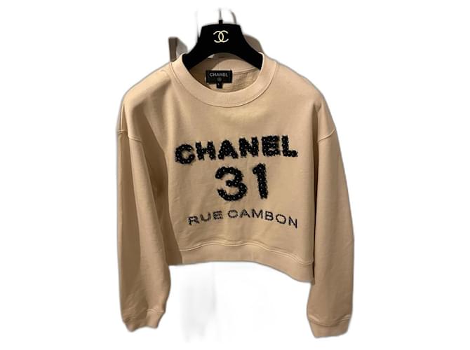Sweet Chanel iconic Cream Cotton  ref.1184172