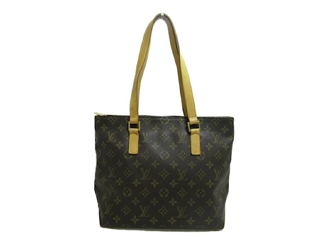 Louis Vuitton Monogram Cabas Piano M51148 Marrom Lona  ref.1184213