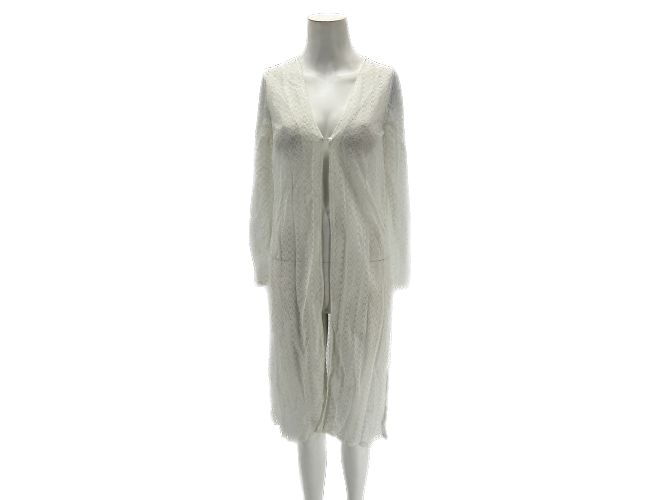 Autre Marque Unsignierte Kleider / Unsignierte Kleider T.International S Polyester Weiß