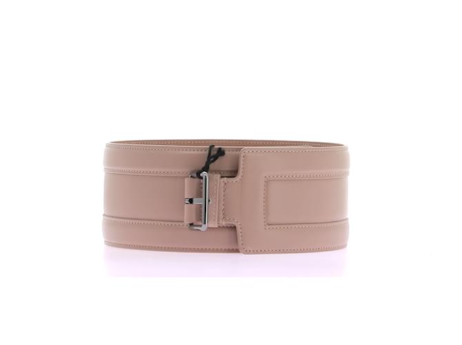 Alaïa ALAIA  Belts T.International S Leather Pink  ref.1184321