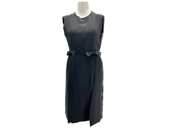 DIOR  Dresses T.fr 34 polyester Black  ref.1184372