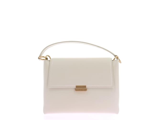 Autre Marque BOUGUESSA  Handbags T.  leather White  ref.1184394