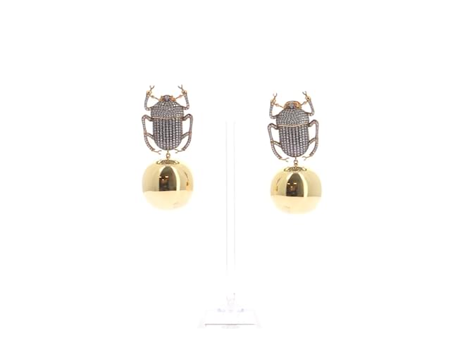 Autre Marque BEGUM KHAN  Earrings T.  gold plated Golden Gold-plated  ref.1184405