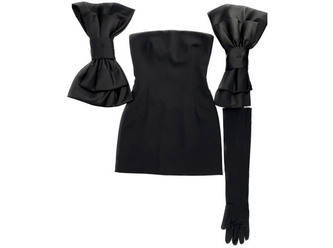 Autre Marque Miscreants London Kleid T.UK 6 Polyester Schwarz