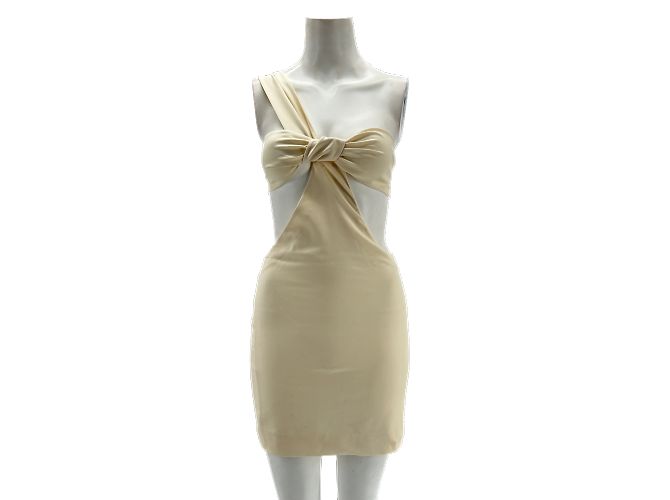 Autre Marque Zeynep Arcay Kleid T.FR 34 aus Wolle Roh