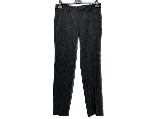 ZADIG & VOLTAIRE  Trousers T.fr 44 polyester Grey  ref.1184433