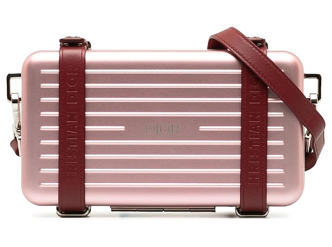 Dior Pink x Rimowa Personal Utility Case Steel Metal  ref.1184486