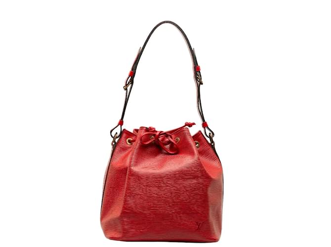 Louis Vuitton Epi Petit Noe M44107 Red Leather  ref.1184633