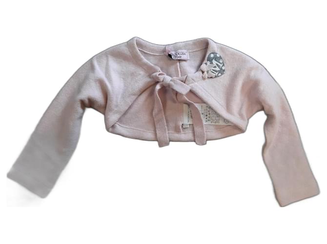 Monnalisa Sweaters Pink Cotton Viscose  ref.1184741