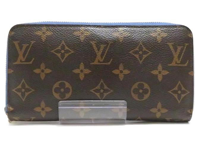 Louis Vuitton Zippy Wallet Brown Cloth  ref.1184784