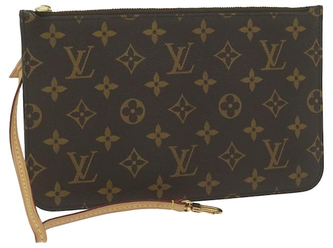 LOUIS VUITTON Monogram Neverfull MM Pouch Accessory Pouch LV Auth yk9881 Cloth  ref.1184886