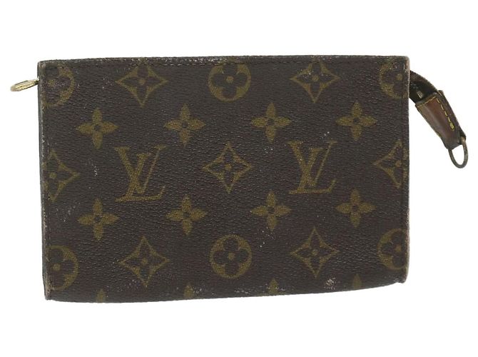 LOUIS VUITTON Monogram Bucket PM Accessory Pouch LV Auth 62166 Monogramme