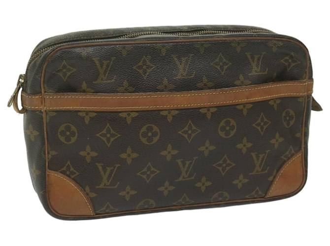 Louis Vuitton Monogram Compiegne 28 Clutch Bag M51845 LV Auth am5429 Cloth  ref.1184930