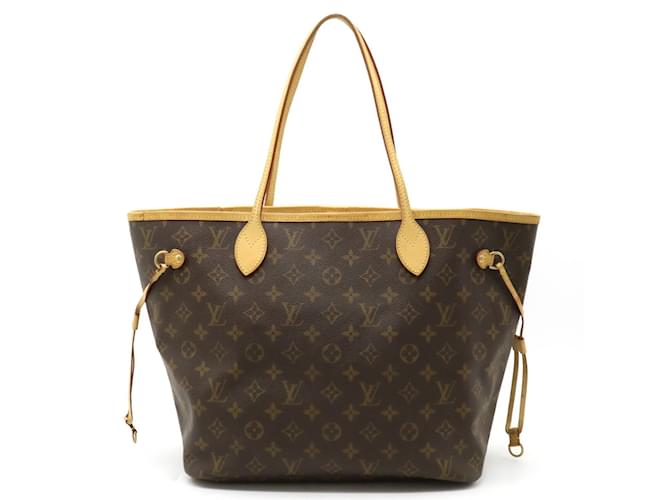 Louis Vuitton Neverfull MM Toile Marron  ref.1185380