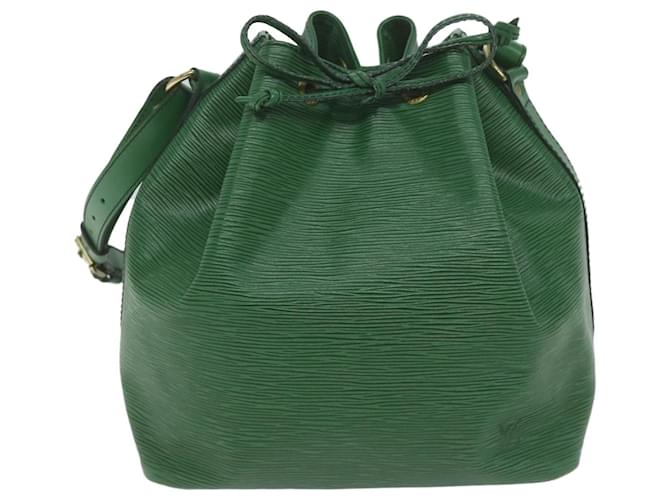 Louis Vuitton Petit No� Green Leather  ref.1188538