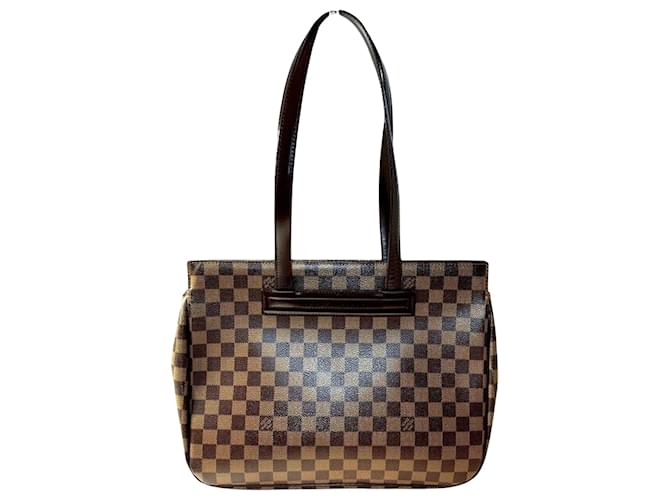 Louis Vuitton Parioli Brown Cloth  ref.1188651