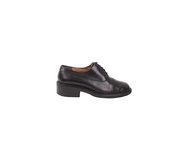 Robert Clergerie Chaussures à lacets en cuir Noir  ref.1188770