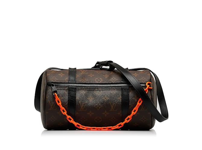 Black Louis Vuitton Monogram Solar Ray Papillon Crossbody Bag Leather  ref.1188804