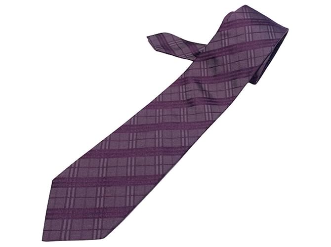 Burberry Black Label Purple Silk  ref.1188817