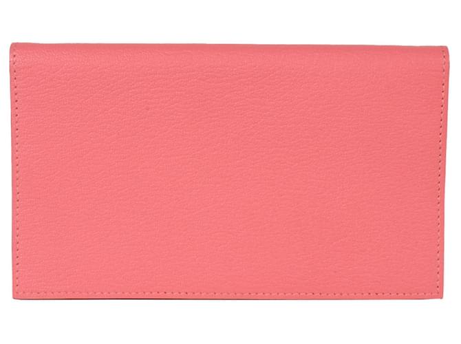 Autre Marque Herm�s Agenda cover Pink Leather  ref.1188832