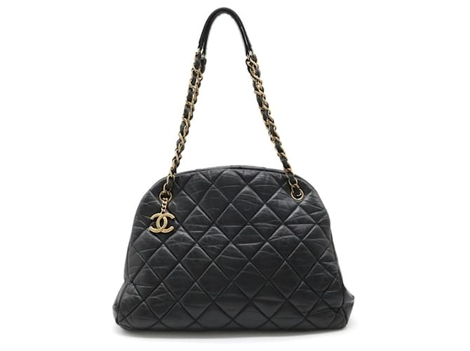 Timeless Chanel Black Leather  ref.1188937