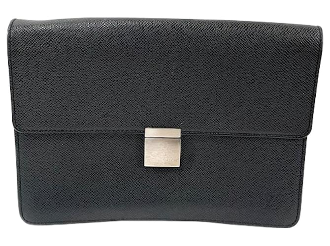 Louis Vuitton Selenga Cuir Noir  ref.1189412