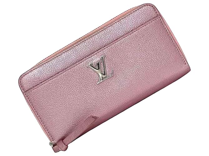 Louis Vuitton Lockme Pink Leder  ref.1189416