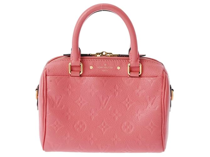 Louis Vuitton Speedy Bandouli�re 25 Pink Leather  ref.1189522