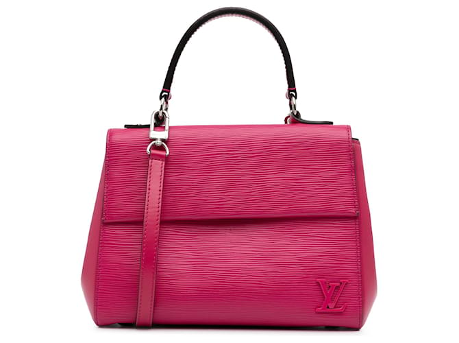 Louis Vuitton Rose Epi Cluny BB Cuir  ref.1189573