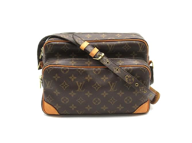 Louis Vuitton Monogram Nile Bag  M45244 Brown Cloth  ref.1189683