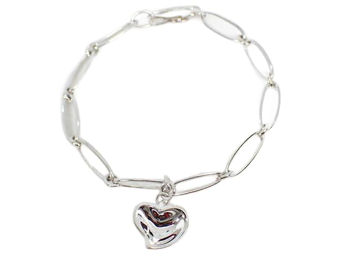 Tiffany & Co Full heart Silvery Silver  ref.1189751