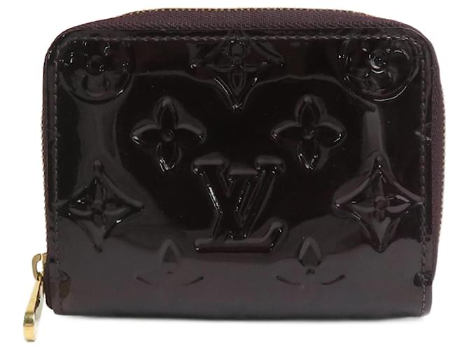 Louis Vuitton Porte monnaie Zippy Toile Rouge  ref.1189786