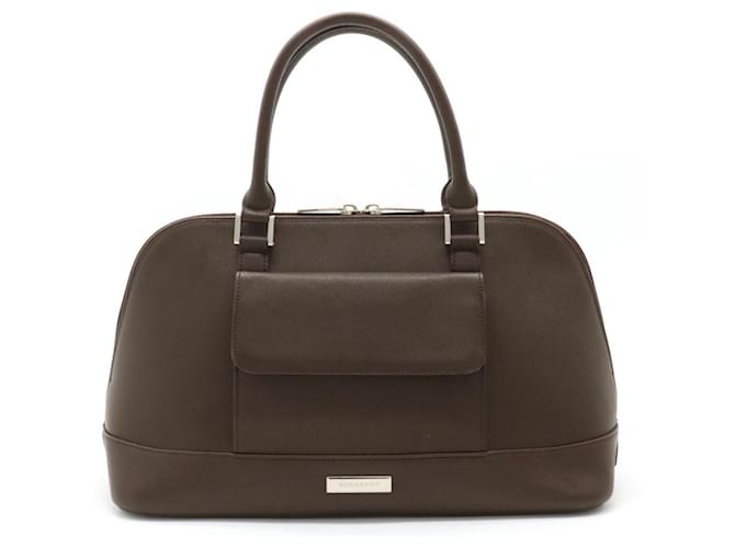 BURBERRY Brown Leather  ref.1190086