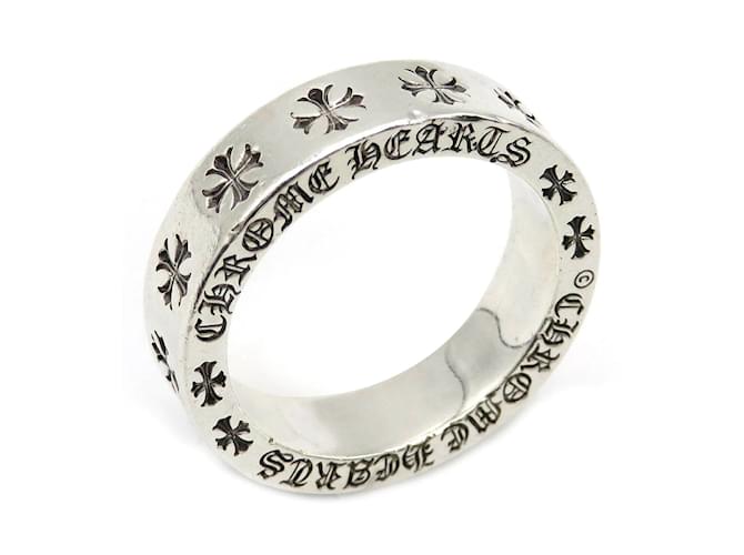 Chrome Hearts Silver Forever Ring Silvery Metal  ref.1190720