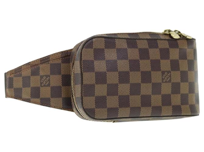 LOUIS VUITTON Damier Ebene Geronimos Umhängetasche N.51994 LV Auth 61462  ref.1190949