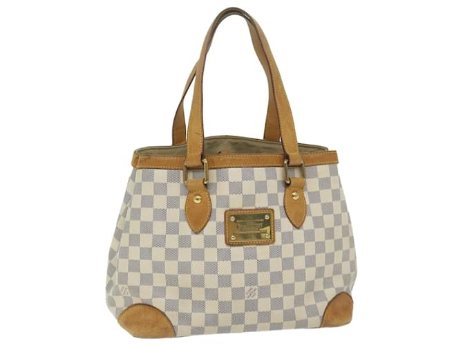 LOUIS VUITTON Damier Azur Hampstead PM Tote Bag N51207 LV Auth ki3938  ref.1190953