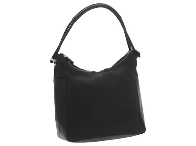GUCCI Shoulder Bag Nylon Leather Black 001 3766 Auth ep2690  ref.1190978